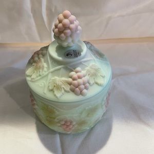 Fenton biscuit jar